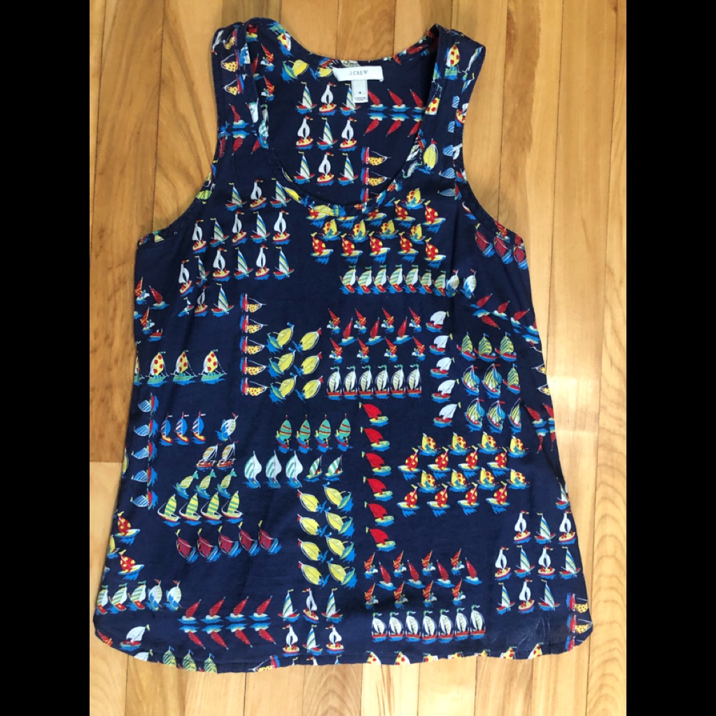 Crew Sail Boat Tank